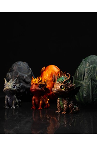 TuransoyCraft Sürpriz Ejderha Yumurtası İçinde Ejderha Var! 15 CM (DEV BOY)