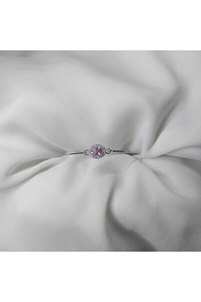 Suean Accessories Oval Taşlı Kelepçe Bileklik
