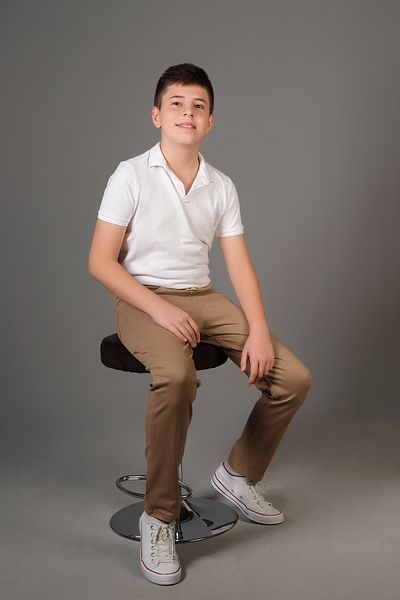 Vikids Canvas Linen School Trousers