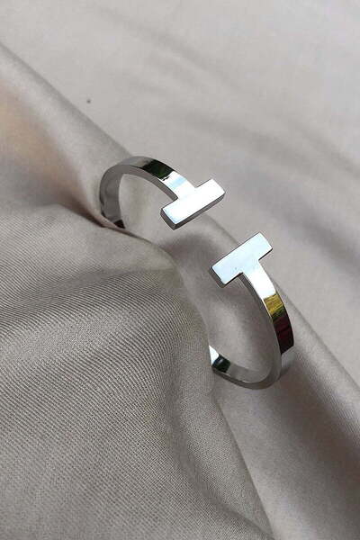 Genel Markalar Tiffany T Uçlu 316l Çelik Kelepçe Bileklik - Garantili Ürün