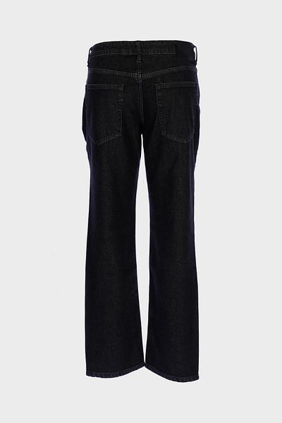 CROSS JEANS Finn Black Regular Tapered Buttoned Jean Trousers E 4407-015