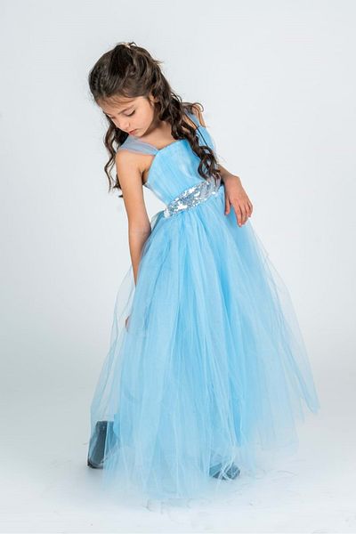 ŞEYMA BUTİK Rochie de seara pentru ocazii speciale pentru fete model Sym1002 din tul