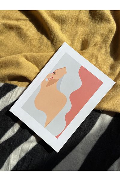 LaTua Design Latua Pastel Series Elegant Striped A5 Notebook