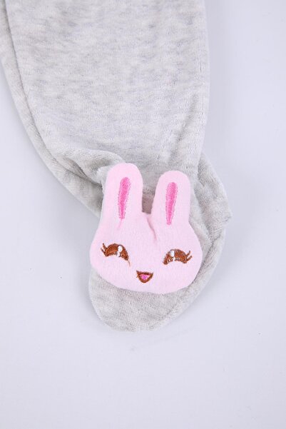 Babyhola Kadife Oyuncaklı Kız Erkek Bebek Çocuk Pantolon Tavşan