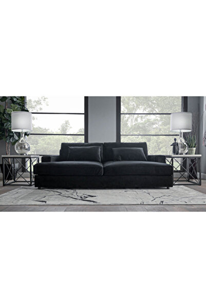 ERİZA Loveseat Kanepe - Sinema Koltuğu (Babyface 28) Siyah