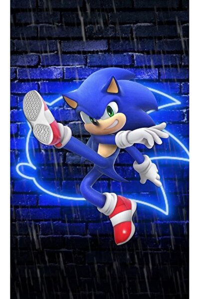hediyehobihersey Sonic Dikdörtgen Pasta Batman Şekerli Kağıda Baskı Yenilebil...