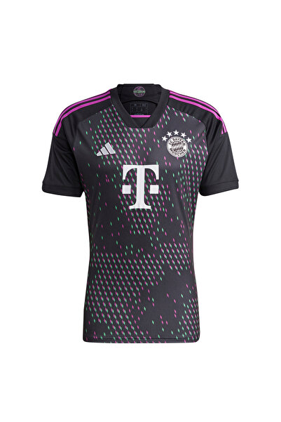 adidas Tricou negru pentru bărbați cu gât rotund - HR3719-FCB A JSY BLA