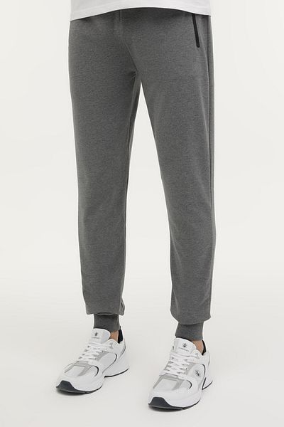 lumberjack M-CT107 BASIC JOGGER 3PR Γκρι ανδρικό αθλητικό παντελόνι