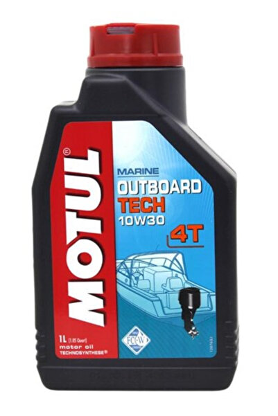 Motul Outboard Tech 4T 10W-30 - 1 Litre Teneke Motor Yağı