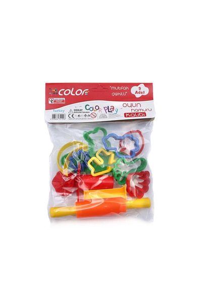colorbank قالب صلصال مع أدوات المطبخ