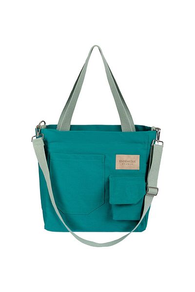 Endemique Studio Endémique Studio La Lune Tote Bag Small Tiffany Blue
