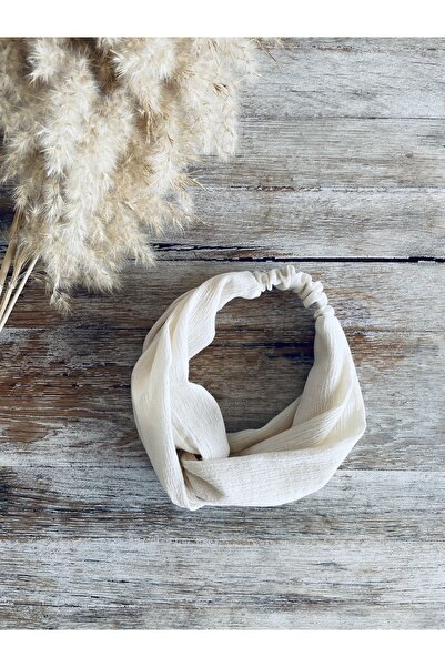 LeBohas إكرو باندانا رباط شعر مريح من القماش الطبيعي