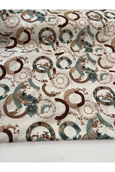 Niks Home %100 Pamuklu Viskon Kumaş | 1 Metre | En: 150cm (SON 3 METRE)