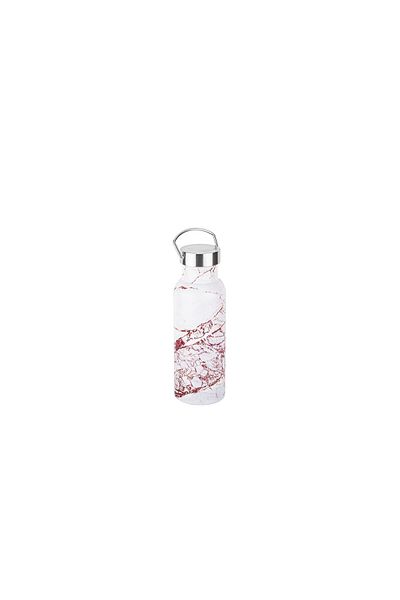 Tantitoni 035-01- MARBLE PATTERNED PATTERNED STAINLESS STEEL WATER BOTTLE 500ML