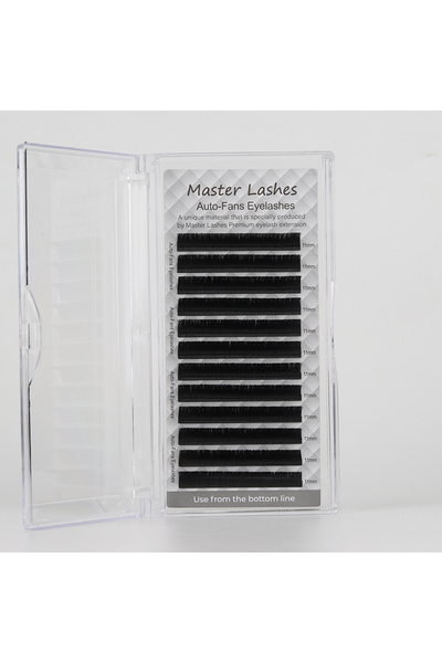 Master Lashes Ipek Kirpik Auto-fan Çek Bırak Kolay Volüm 0,07c-11mm