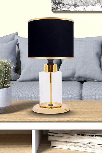 MINIMAL ETICARET VE BILGI TEKNOLOJILERI Harmony Gold Mini Glass Lampshade