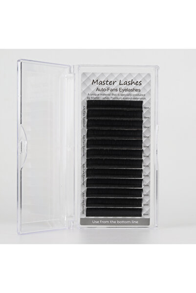 Master Lashes Ipek Kirpik Auto-fan Çek Bırak Kolay Volüm 0,07d-16mm