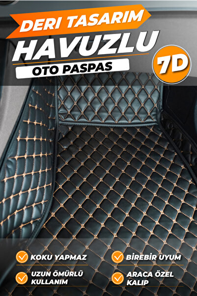 stiloto OPEL MOKKA (2021-2023) BİREBİR UYUMLU ARACA ÖZEL DİKİM 7D HAVUZLU DER...