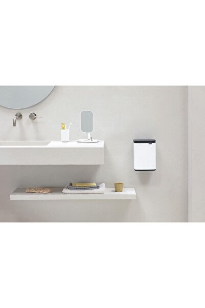Brabantia Brabantia New Series Evrekala Shop Trash Can - 4 Lt White