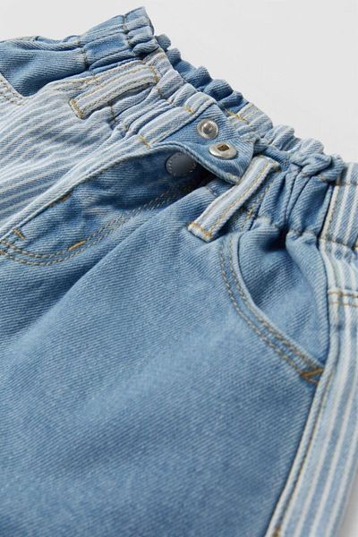 LADİN New Season Girl's Elastic Waist Jean Shorts