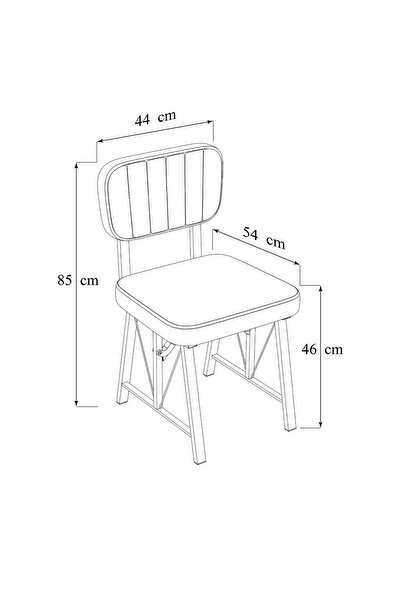 Mygusi Hayat Mutfak 1 Sandalyeli