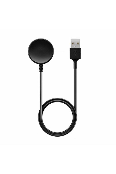 Microsonic Samsung Galaxy Watch 6 Classic 47mm Manyetik USB Şarj Kablosu Siyah