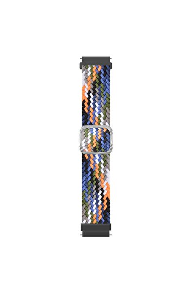Microsonic Samsung Galaxy Watch 6 40mm Kordon Braided Loop Band Renkli