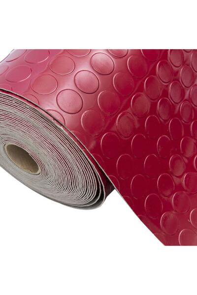 AKSEREN Paralı Pvc Bordo Oto Muşambası En-100cm X 1 Metre