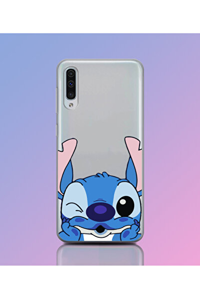 Caseji Samsung Galaxy A50 Uyumlu Premium Kalite Baskılı Esnek Şeffaf Kılıf