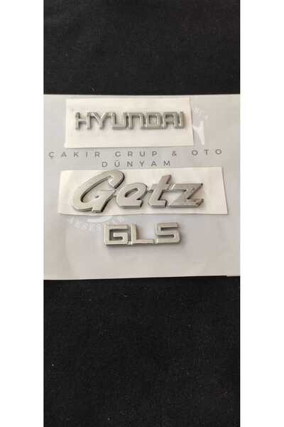ÇakırGrup Hyundai Getz Gls Bagaj Yazısı 3'lü Takım Hyundai Getz GLS