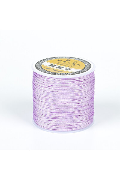 yfhobi 10 Metre - 0.80 mm, BİLEKLİK İPİ, LİLA RENKLİ, PARAŞÜT İPİ, KOD-032