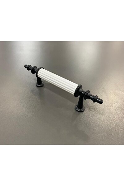 ARON (5 ADET) ASOS KULP (64MM) BEYAZ SİYAH TV ÜNİTE KONSOL ŞİFONYER MUTFAK DOLAP KAPAK KULPU (64MM)