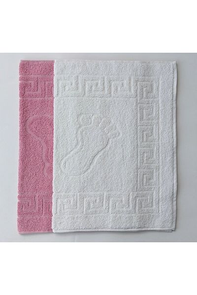 EMİLLİE FOOTPRINT TOWEL MOP 2 PIECES SET (50X70 CM)
