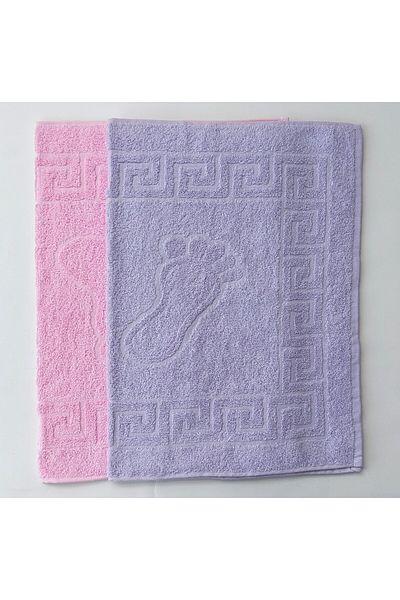 EMİLLİE FOOTPRINT TOWEL MOP 2 PIECES SET (50X70 CM)