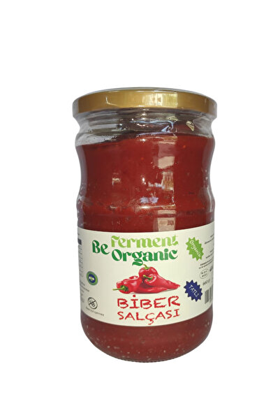 BEORGANİC Organik Tatlı Biber Salçası (TUZSUZ) 660 G