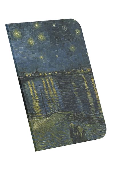 retronote Caiet A4 2 - Van Gogh - Noapte înstelată peste Rhone, 1888 - Necăptușit - 64 coli - 21x29,7 cm