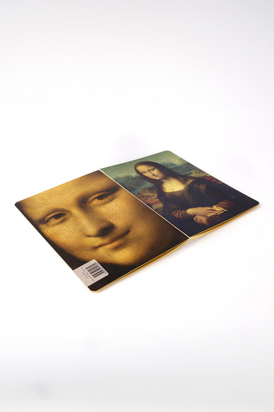 retronote Vintage Serisi 4 - Da Vinci - Mona Lisa, 1503-6 - Çizgisiz - 96 Sayfa - 14,8x21cm