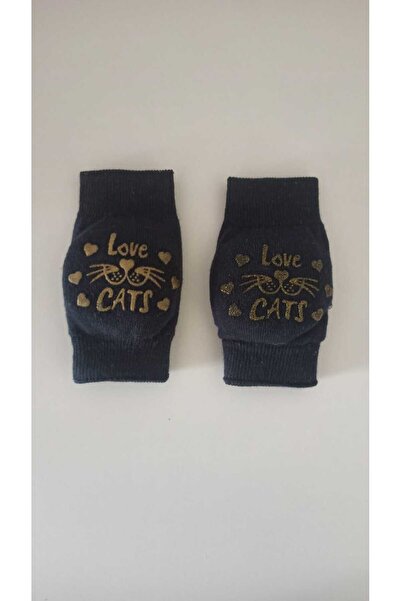 Look وسادة ركبة للزحف للأطفال باللون الأزرق الداكن