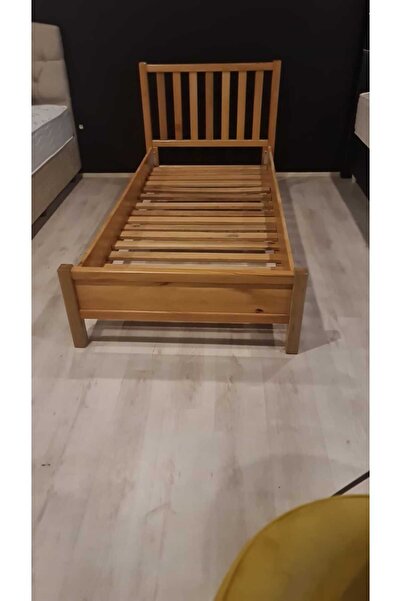 MYROSEGARDEN Ahşap tek kişilik karyola