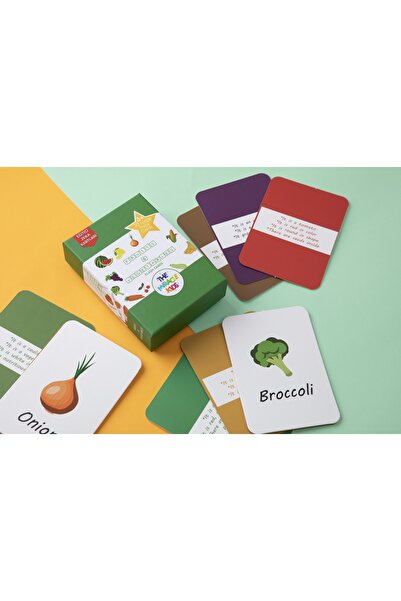 The Miracle Kids Fruits&Vegetables Flash Cards