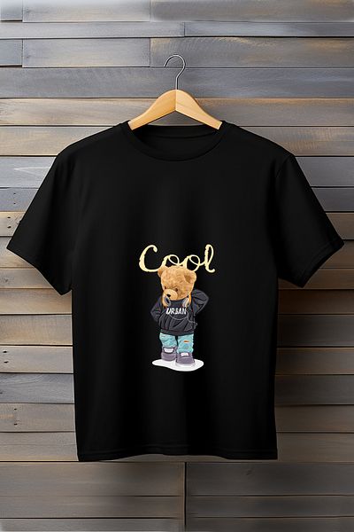 ADA BEBEK ÇOCUK Cooles Basic-T-Shirt mit Bären-Print