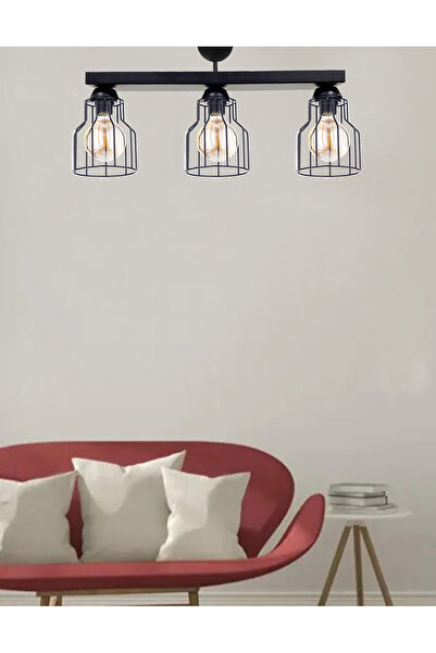 Etsylight Ametist Dizilone 3 Salon,mutfak Sarkıt Avize