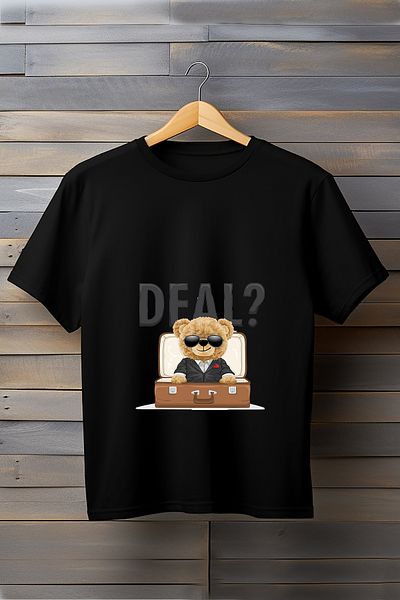 ADA BEBEK ÇOCUK Tricou de bază cu imprimeu Deal Bear