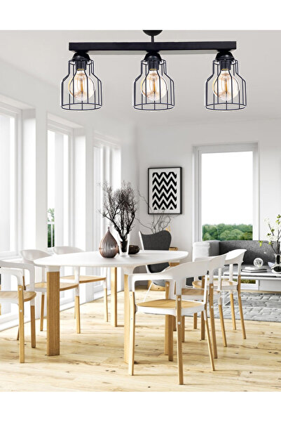 Etsylight Ametist Dizilone 3 Salon,mutfak Sarkıt Avize