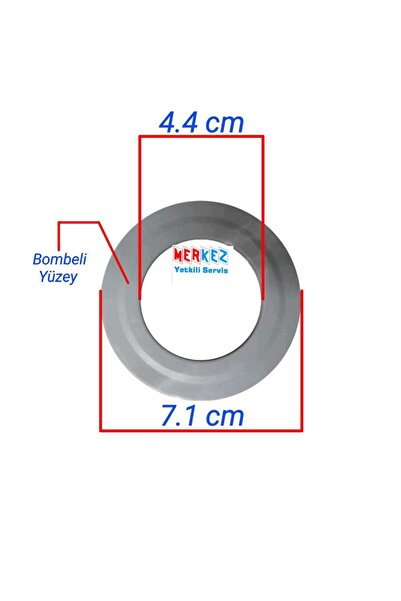 VitrA Rezervuar Contası Basmalı Iç Takım Contası