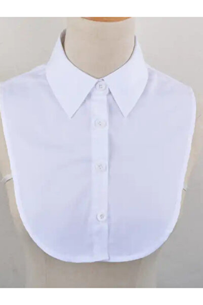 MODAALFABE Set of Two Black and White Half Shirt Decorative Double