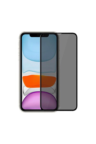 Iphone 11 Pro Uyumlu Kırılmaz Cam Privacy Hayalet Tam Kaplayan Ekran Koruyucu