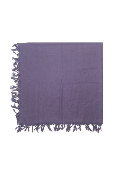 nazipek Culoare uni Liliac scris manual cu margele 110cm X 110cm