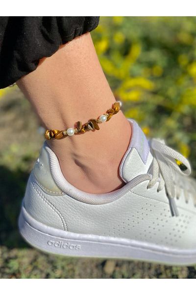 Beykan ANKLE HAL NATURAL STONE SERIES TIGER EYE