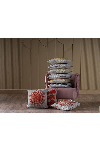 Doqu Home Pandora Μαξιλάρι ριχτάρι 050x050 Πράσινο Νυφλό